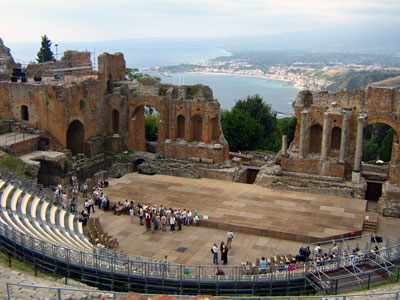 Roman Amphitheatre of Taormina. Photo: Fabrizio Raneri